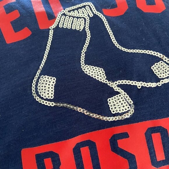 Fanatics genuine Red Sox bling t-shirt, Small - Picture 2 of 9